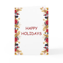 Cartão de Festividades