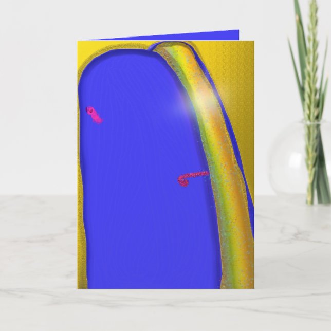 Cartão De Festividades פֶּ סַ Pesach Passover Elijah na porta (Frente)