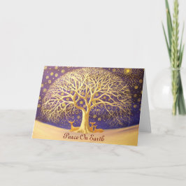 CARTÃO DE FESTIVIDADES 002, PAZ SOBRE A TERRA