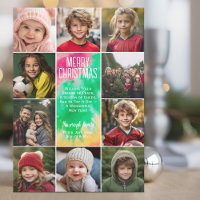 10 Colagem de Fotos - Feliz Natal Mod Morre