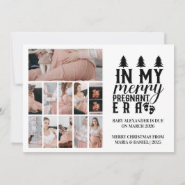 Cartão De Festividades 11 Photo In My Merry Pregnant Era Christmas
