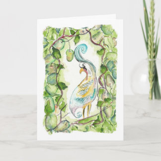 Cartão De Festividades 12 dias de Natal