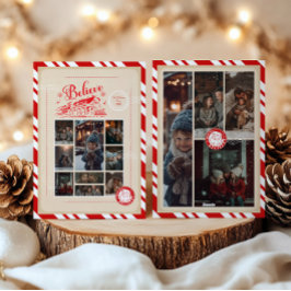 Cartão De Festividades 13 Foto Bilhete de Natal Polar Express