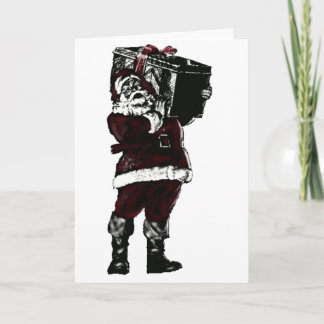 Cartão De Festividades 1949 Santa