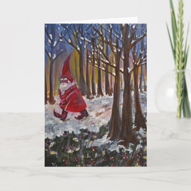 Cartão De Festividades 2007_Walking_Gnome (Frente)