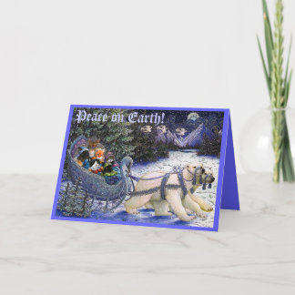 Cartão De Festividades 2010XMASCatCard, Peace on Earth!