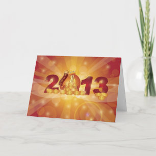 Cartão De Festividades 2013 Happy Chinese New Year Card