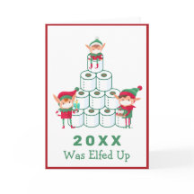 2020 Foi Alimentado | Natal | Toilet Paper Holed