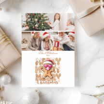 2 Cute Gingerbread Merry Christmas