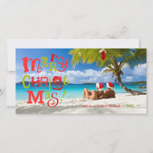Cartão De Festividades 311-FUN-ky Feliz Natal Foto Personalizada