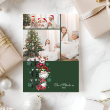 3 Fotografias Retro Papais noeis e Amigos Natal