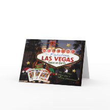 3 Las Vegas Kings Merry Christmas Card