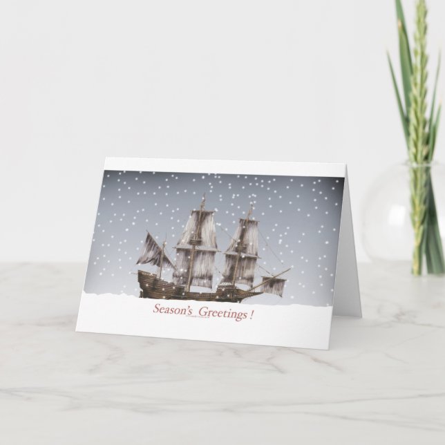 Cartão De Festividades 3 sessões de saudação (Frente)