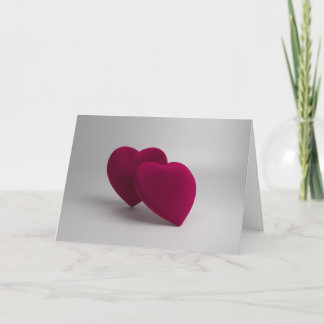 Cartão De Festividades 3D Hearts Valentine Card