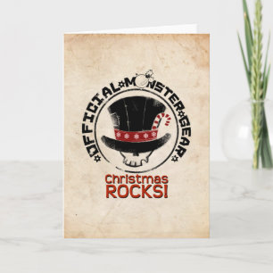 Cartão De Festividades 4 Little Monsters - Andy Holiday