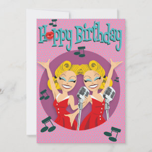 Cartão De Festividades 50gravatas rock&roll Enkele verjaardagskaart