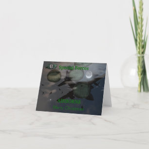 Cartão De Festividades 5 forças especiais grupo iraq vets veterans Card