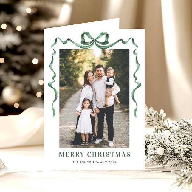 Cartão De Festividades 5 Foto Fesage Sage Arco Verde de Natal (Criador carregado)