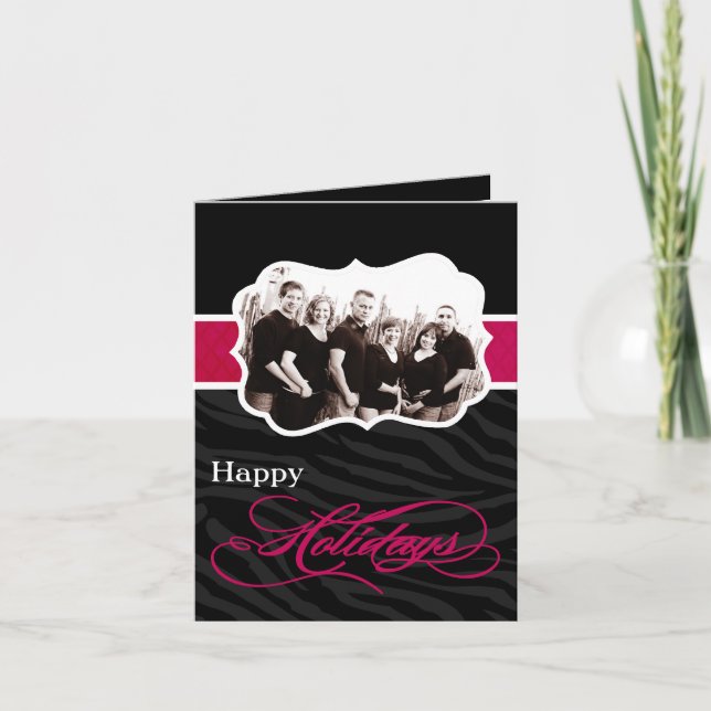 Cartão De Festividades 5x7 Personalized FOLDING PHOTO Greeting Card (Frente)