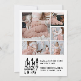 Cartão De Festividades 6 Foto Na Minha Feliz De Natal