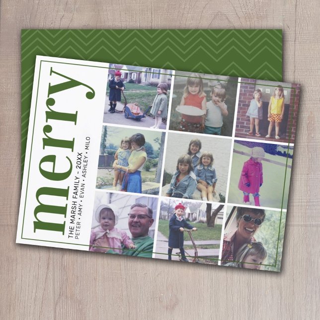 Cartão De Festividades 9 Deslocamento de Fotografias - Feliz Negrito - Ve (Criador carregado)