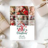 9 Foto Bengala de Natal Bebê 1º Natal