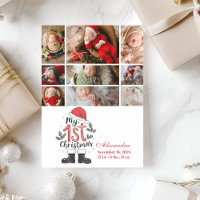 9 Foto Fofo Santa Bebê 1º Natal