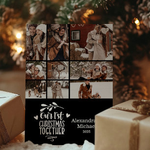 Cartão De Festividades 9 Foto: Primeiro Natal Minimalista Juntos