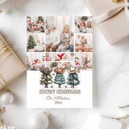 Cartão De Festividades 9 fotos do Western Howdy Christmas