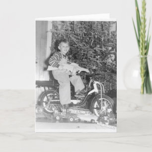 Cartão De Festividades A 1950's Chrismas greeting