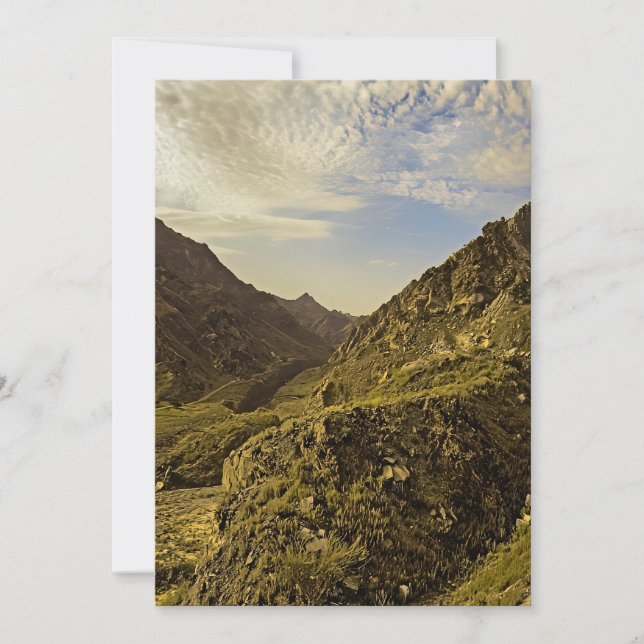 Cartão De Festividades A beleza da natureza (Frente)