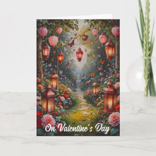 Cartão De Festividades A Beleza do Amor Dia dos Namorados