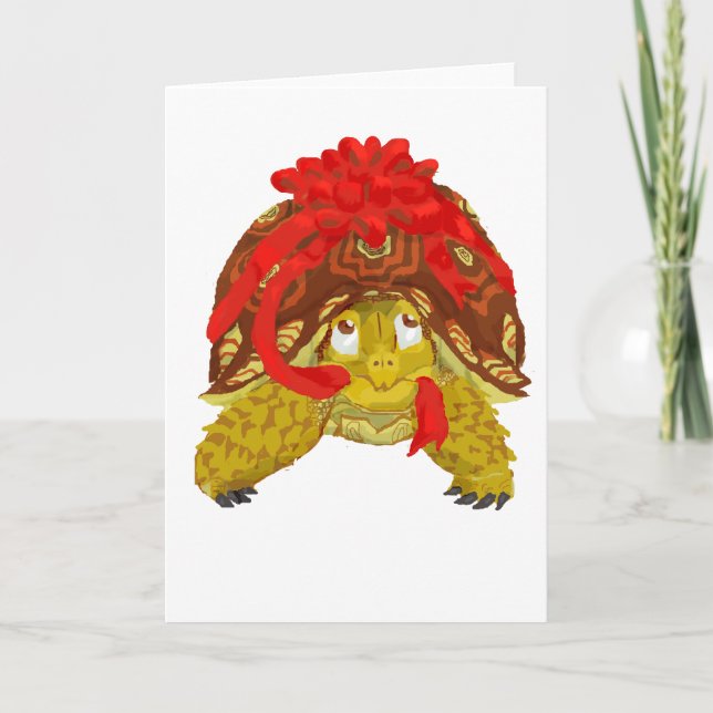 Cartão De Festividades A Chelonial Christmas (Frente)