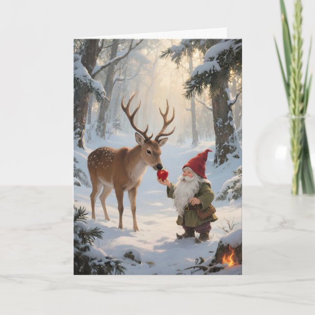 Cartão De Festividades A Christmas Treat  (Frente)