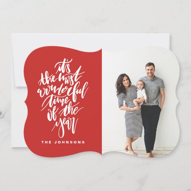 Cartão De Festividades a época mais maravilhosa do ano... (Frente)