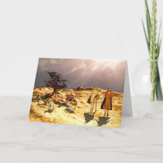 Cartão De Festividades A estrada para Belém