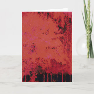 Cartão De Festividades A Floresta Vermelha #3