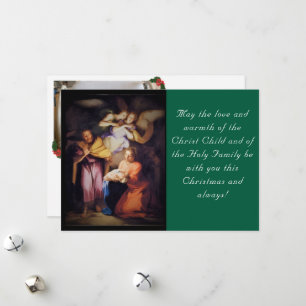 Cartão De Festividades A Foto de Natal da Natividade