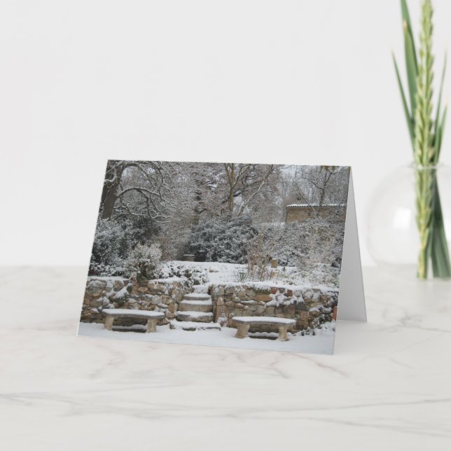 Cartão De Festividades A French Seasons Greetings (Frente)