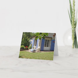 Cartão De Festividades A French Terrace