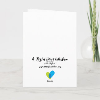 Cartão De Festividades A Joyful Heart Holiday