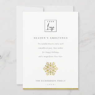 CARTÃO DE FESTIVIDADES A LUZ DO FLOCO DE NEVE DO MARINHO AMARRA