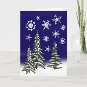 Cartão De Festividades A mágica de Natal do Golfer