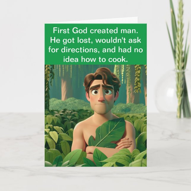 Cartão De Festividades A melhor Design de Deus (Frente)