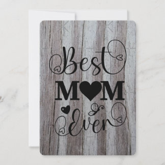 Cartão De Festividades A Melhor Mãe De Cinza Da Madeira 2025