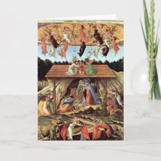 Cartão De Festividades A natividade Mystical