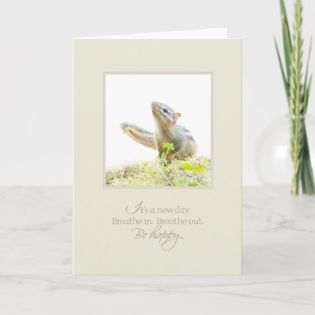 Cartão De Festividades A New Day (Frente)