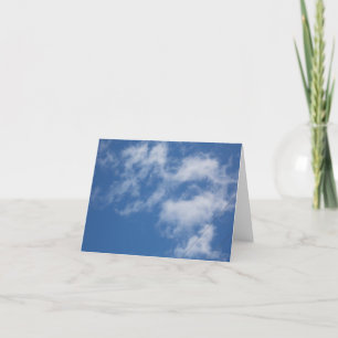 Cartão De Festividades A nuvem forma placas de Vazio de fotos