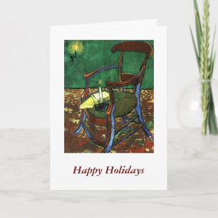 Cartão De Festividades A Poltrona de Paul Gauguin por Vincent van Gogh