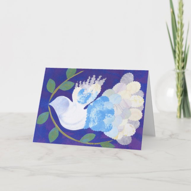 Cartão De Festividades A Time for Peace blank card (Frente)